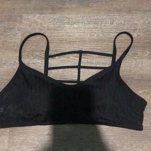 *NEVER WORN* black bathing suit top